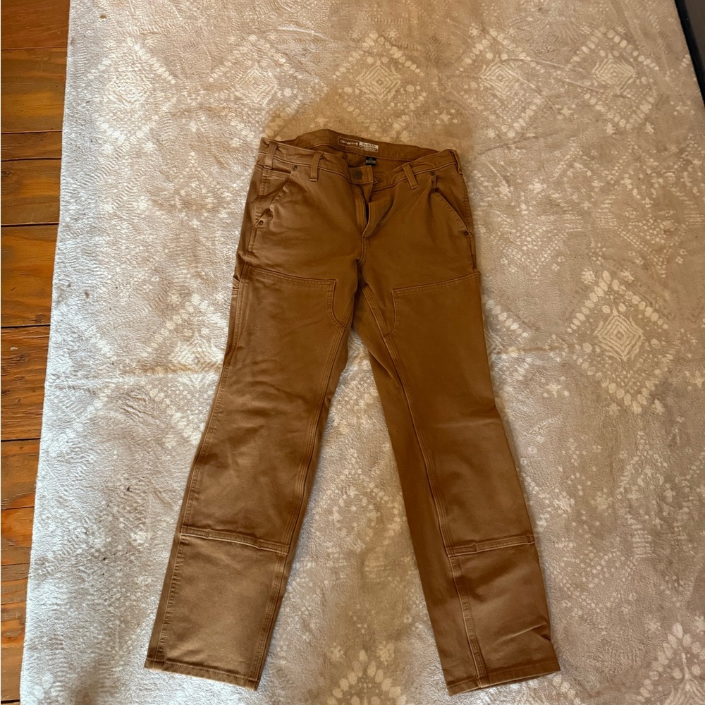 Brown Casual Pants